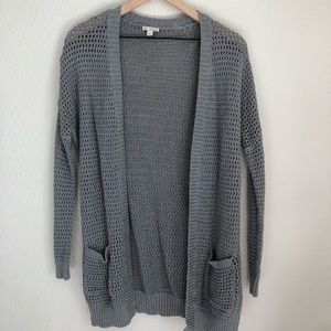 Gap Open Knit Long Cardigan